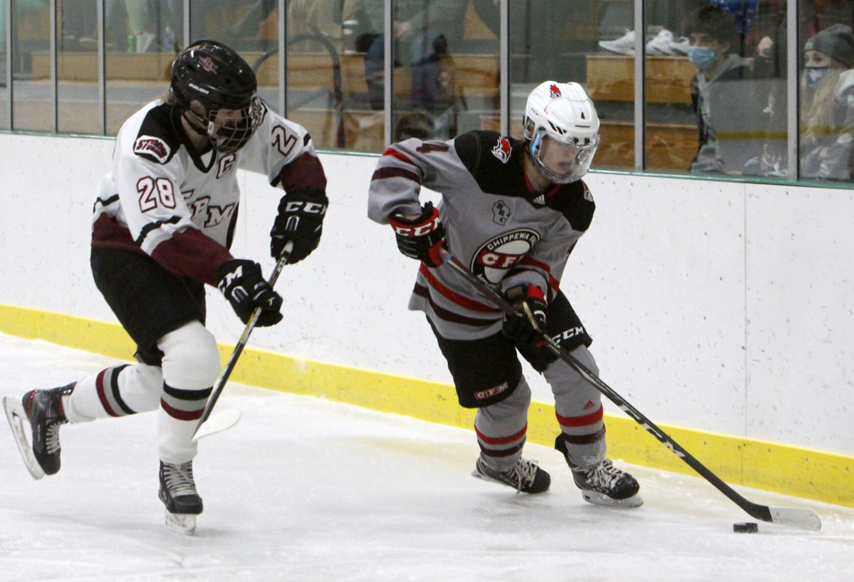 Prep girls hockey state semifinals: Chippewa Falls/Menomonie at Central Wisconsin 2-17-21
